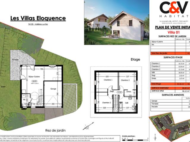 Maison vente à Vallières-sur-Fier, Haute-Savoie
