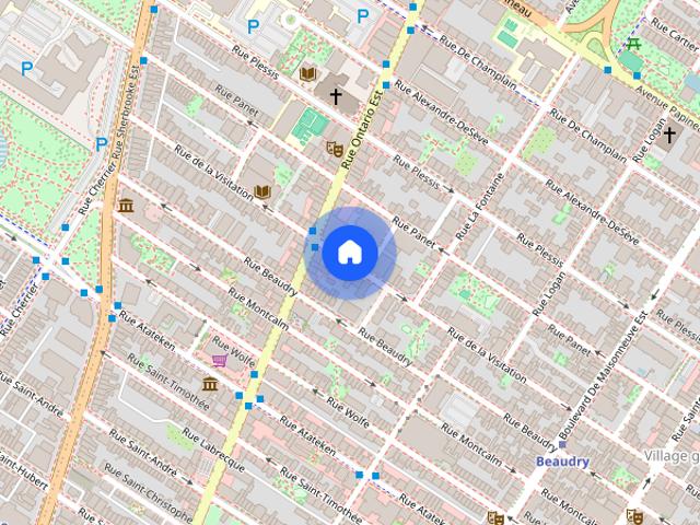 Apartment for rent in Village gai, Montréal