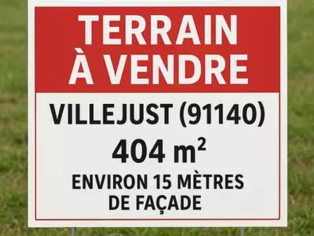 Terrain vente à Palaiseau, Villejust