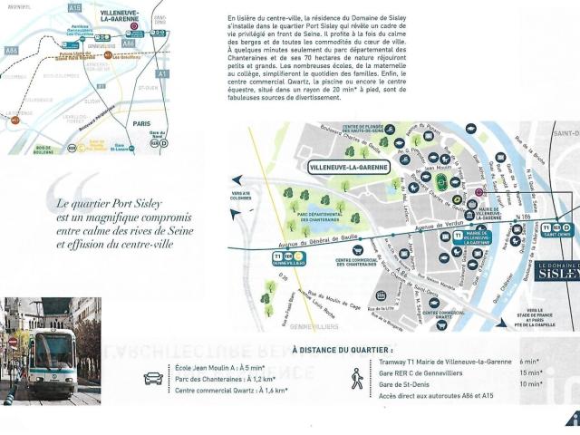 Appartement vente à Villeneuve-la-Garenne, Hauts-de-Seine
