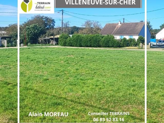 Terrain vente à Bourges, Villeneuve-sur-cher