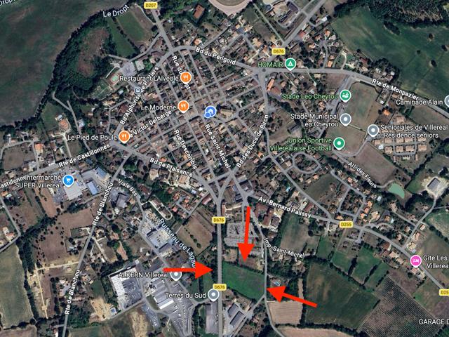 Terrain vente à Villeneuve-sur-Lot, Villeréal