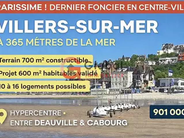Terrain vente à Lisieux, Villers-sur-mer