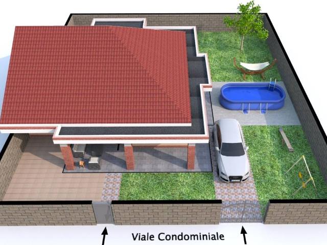 Villa Schiera in vendita a Miglioramento, Roma Capitale
