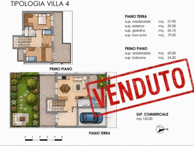 Villa Schiera in vendita a Municipio 1, Puglia