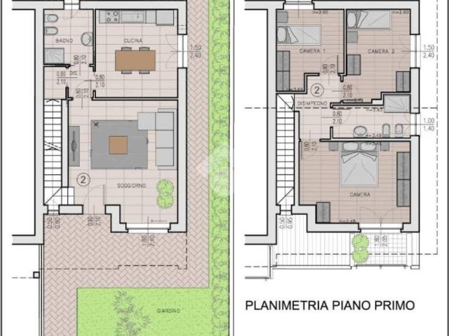 Villa Schiera in vendita a San Damiano, Brugherio