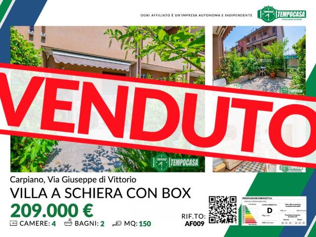 Villa Schiera in vendita a Carpiano, Lombardia