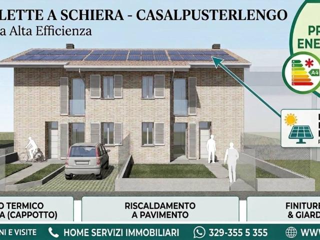 Villa Schiera in vendita a Casalpusterlengo, Lombardia