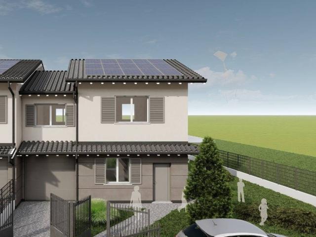 Villa Schiera in vendita a Casirate D'adda, Lombardia