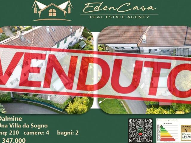 Villa Schiera in vendita a Quartiere operaio Leonardo da Vinci, Dalmine