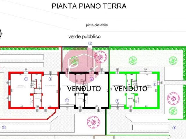 Villa Schiera in vendita a Sant Angelo, Gatteo
