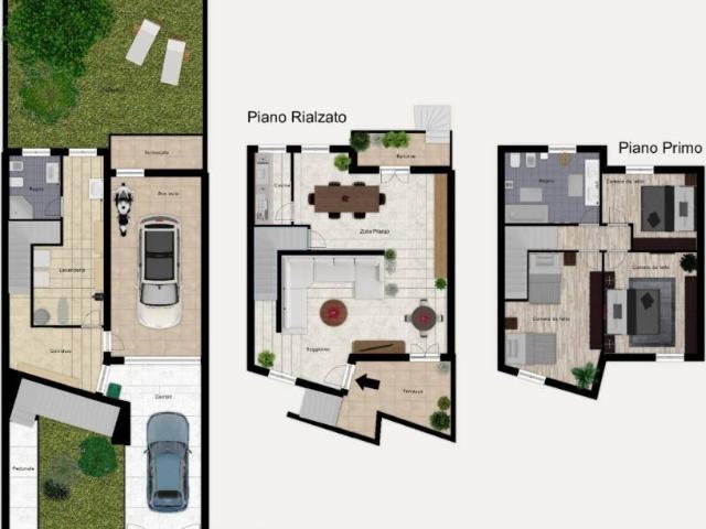 Villa Schiera in vendita a Torre, Goito