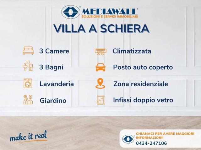 Villa Schiera in vendita a Campagna, Maniago