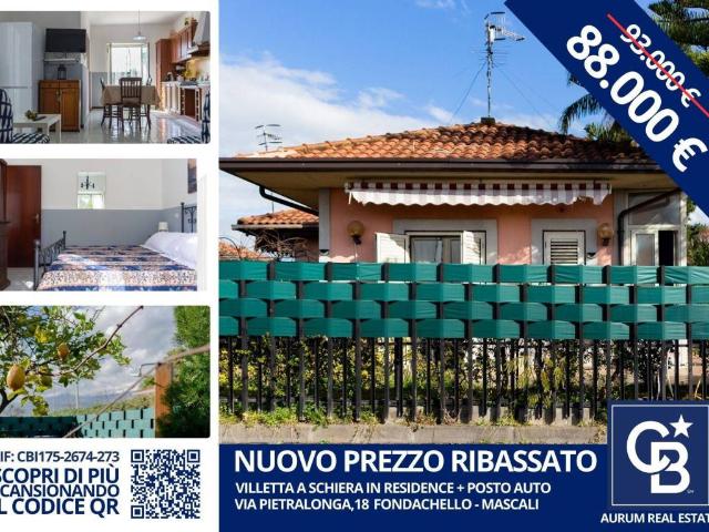 Villa Schiera in vendita a Fondachello, Mascali