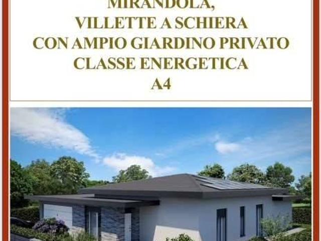 Villa Schiera in vendita a Unione Comuni Modenesi Area Nord, Mirandola