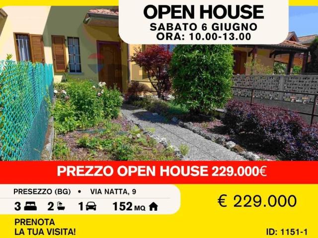 Villa Schiera in vendita a Presezzo, Lombardia