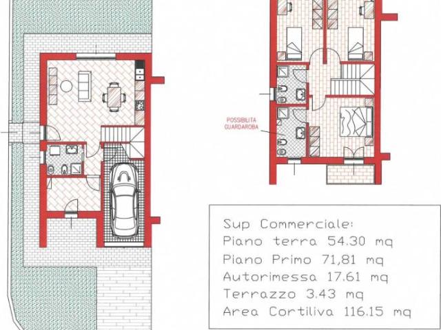 Villa Schiera in vendita a Canali, Reggio Emilia
