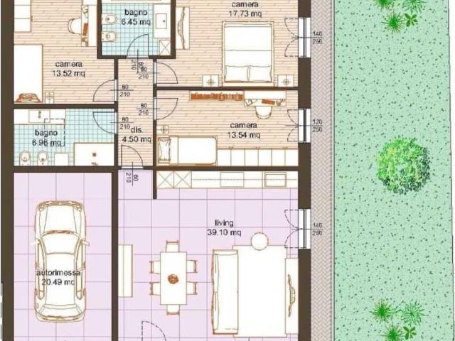 Villa Schiera in vendita a Padulli, Rimini