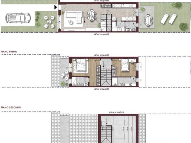 Villa Schiera in vendita a Cassignanica, Rodano