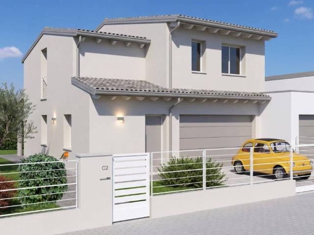 Villa Schiera in vendita a Castelletto, Roverbella