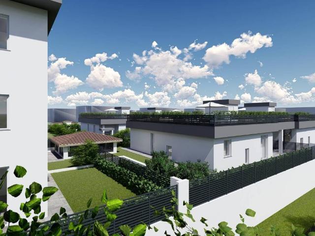 Villa Schiera in vendita a Borgolombardo, San Giuliano Milanese