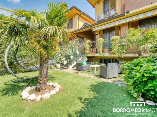 Villa Schiera in vendita a Tribiano, Lombardia