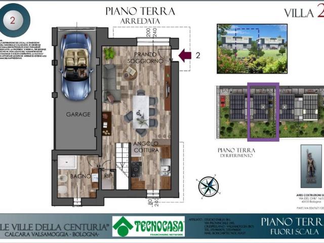 Villa Schiera in vendita a Unione dei comuni Valli del Reno, Lavino e Samoggia, Calcara