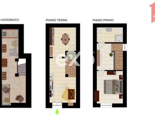Villa Schiera in vendita a Centro Storico, Vasto