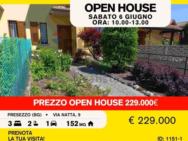 Casa in vendita a Presezzo, Lombardia