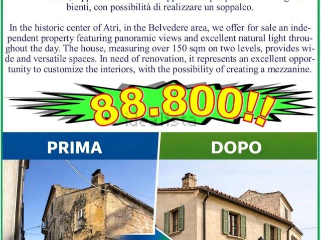 Casa in vendita a Atri, Abruzzo
