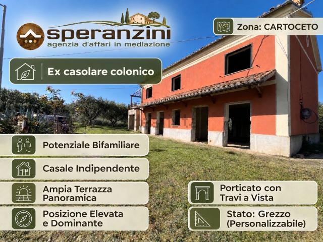 Casa in vendita a Molinaccio, Cartoceto
