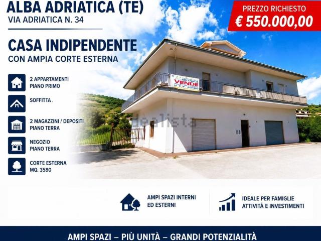 Casa in vendita a Unione dei Comuni della Val Vibrata, Alba Adriatica