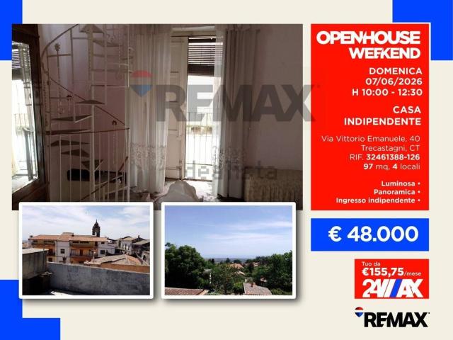 Casa in vendita a Trecastagni, Sicilia