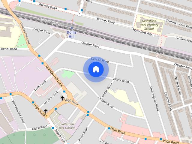 Apartment for rent in Dudden Hill, Greater London