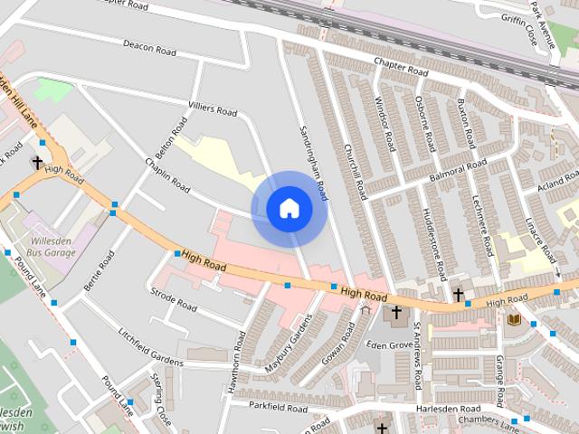 House for rent in Dudden Hill, Greater London