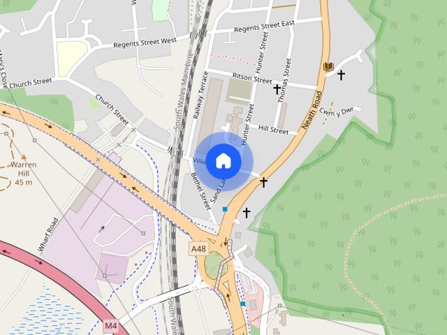 Apartment for rent in Briton Ferry