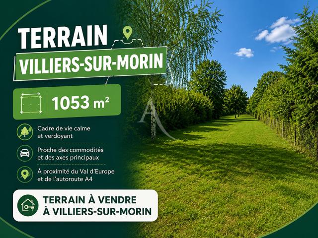 Terrain vente à Meaux, Villiers-sur-morin