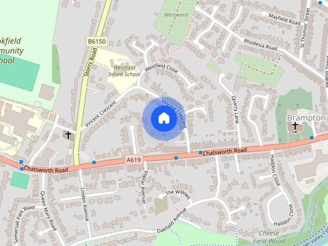 Townhouse for rent in Brampton, Loundsley Green