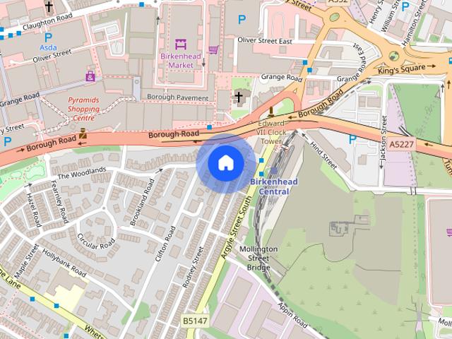 Apartment for rent in Birkenhead, Wirral
