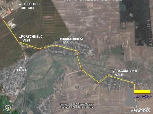 Teren vânzări în Ilfov