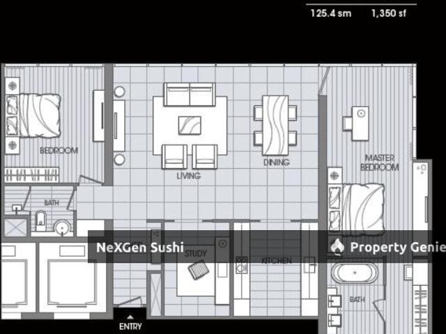 Serviced Residence for rent in Country Heights Damansara, Kuala Lumpur