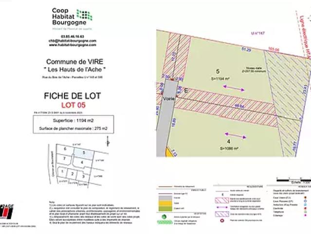 Terrain vente à Mâcon, Viré