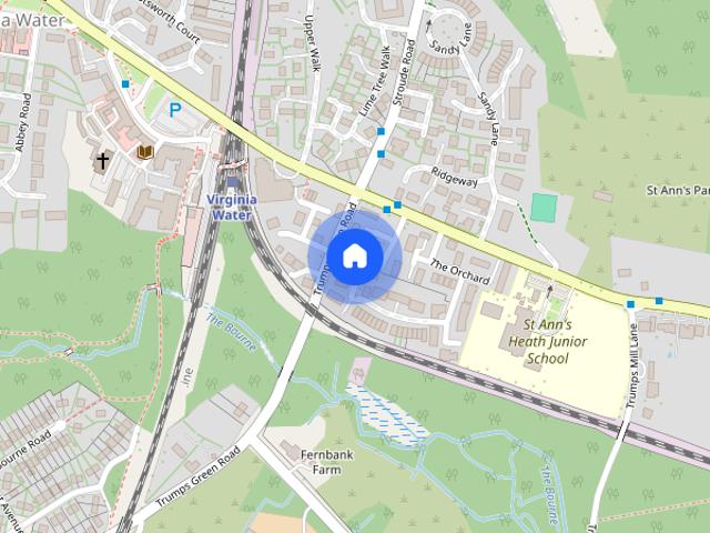 Apartment for rent in Row Town, Surrey