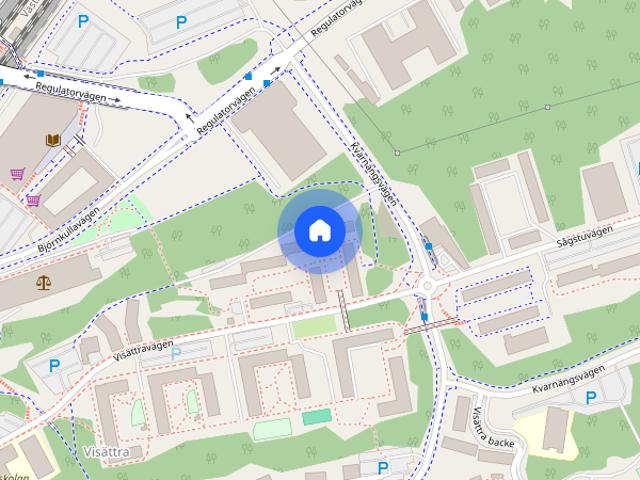 Lägenhet hyra i Huddinge, Stockholm