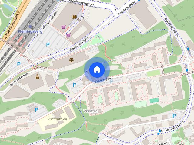 Lägenhet hyra i Huddinge, Stockholm