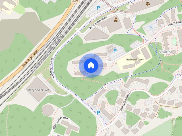 Lägenhet hyra i Visättra, Huddinge