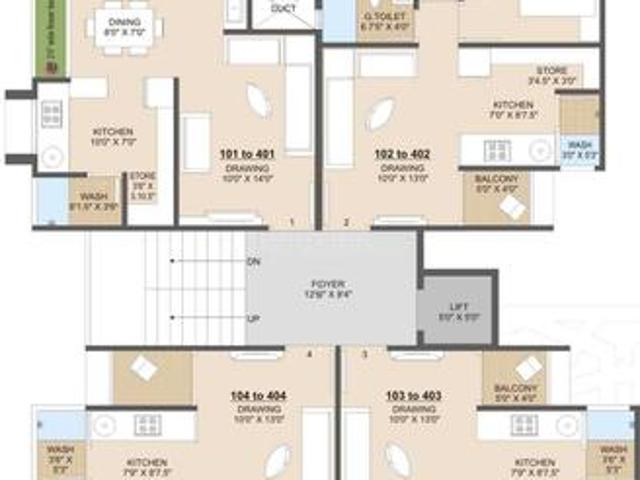 Flat for sale in Gujarat