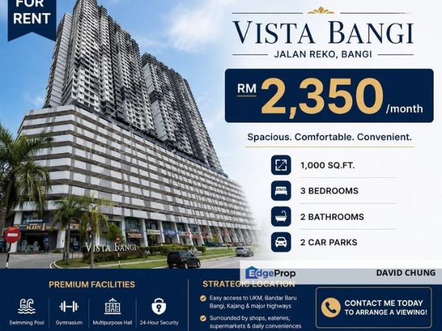 Condominium for rent in Kajang, Langat