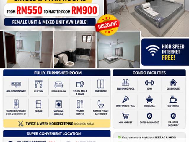 Condominium for rent in Country Heights Damansara, Kuala Lumpur