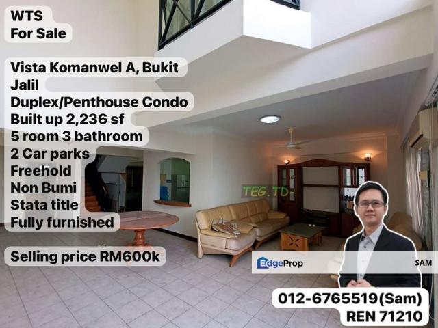 Condominium for sale in Country Heights Damansara, Kuala Lumpur
